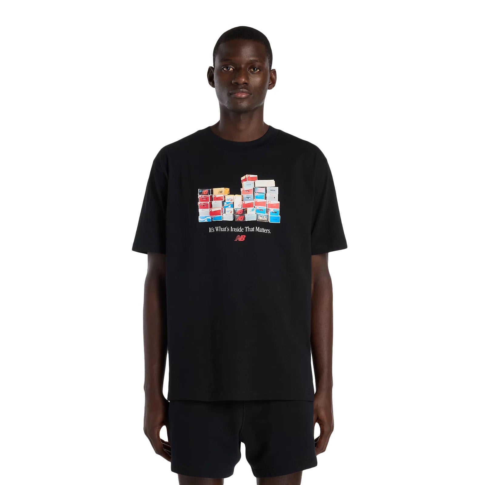 New Balance Boxes T-Shirt Black