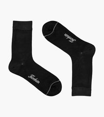 Bamboo Flat Crew Dress Socks
