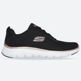 Womens Wide Fit Skechers 150206 Flex Appeal 5.0 Uptake Trainers
