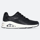 Women's Wide Fit Skechers 177411 Tres-Air Uno Glit Airy Trainers
