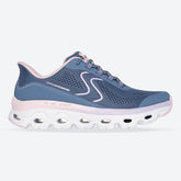 Women's Wide Fit Skechers 180272 Slip-ins Glide Step Sole Trainers