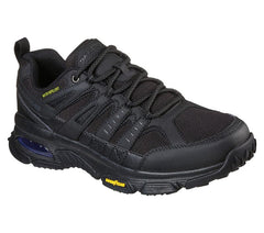 Men's Wide Fit Skechers 237214 Air Envoy Water Repellent outdoor Walking Trainers - Black