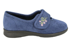 Womens Wide Fit DB Dallas Slippers