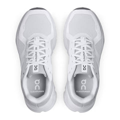 Women's Wide Fit On Cloudrunner Training Shoes - White/Frost