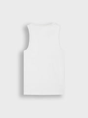 3Brothers Ribbed Tanktop | White