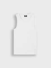 3Brothers Ribbed Tanktop | White