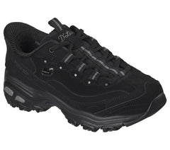 Women's Wide Fit Skechers 150543W Slip-ins D'Lites Classic Remix Trainers