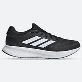 Men's Wide Fit Adidas Runfalcon 5 Walking/Running Trainers - Black/White