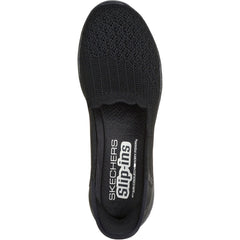 Women's Wide Fit Skechers 158980 Slip-ins Seager Believe It Shoes