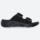 Women's Wide Fit Skechers Go Walk Arch Fit 2.0 Destined Sandals