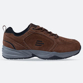 Men's Wide Fit Tredd Well Legend Trainers - Brown