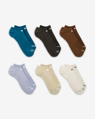 Everyday Plus Cushioned No Show Socks (6 Pairs)