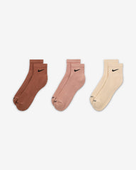 Everyday Plus Cushioned Quarter Socks (3-Pack)