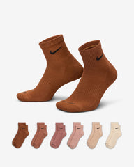 Everyday Plus Cushioned Ankle Socks (6-Pack)