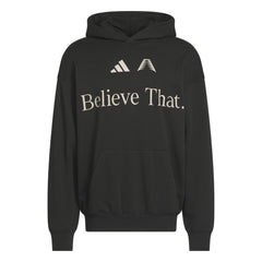 Adidas Men Anthony Edwards Believe That Hoodie Black JW4293