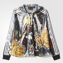 ADIDAS ORIGINALS ARTIST PONCHO RAIN JACKET BLACK WOMEN AO3160