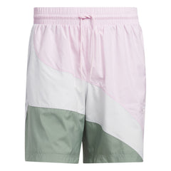 Adidas Originals Men Swirl Woven Shorts Pink IC5550