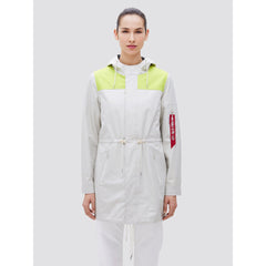 Alpha Industries Deluge Ripstop Fishtail Vintage White Women WJD49000C1-101