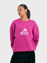 Arbor Antwerp Arbor Flower Crewneck Sweater | Pink