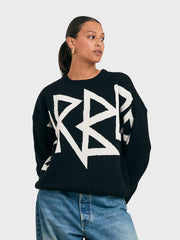 Arbor Antwerp Full Arbor Knitted Sweater | Black