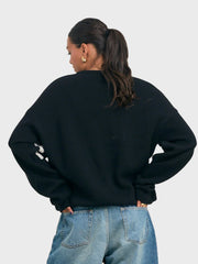 Arbor Antwerp Full Arbor Knitted Sweater | Black