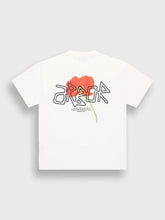 Arbor Antwerp Orange Poppy T-Shirt | White