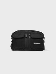Banlieue Script Side Bag | Black