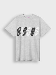 Bisous Skateboards Past T-Shirt | Grey