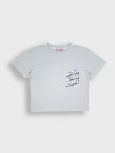 Bisous Skateboards Sonics T-Shirt Kids | Light Grey