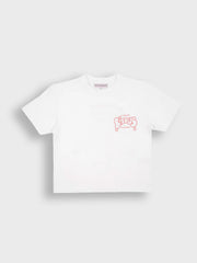Bisous Skateboards Veritable T-Shirt Kids | White