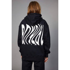 Boy London Boy 1976 Wave Print Hood Black Women BOYL1976WPH-BLK
