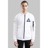 BOY LONDON BOY SPACE BOMBER JACKET WHITE BOYL1587-WHT