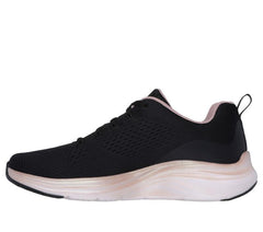 Women's Wide Fit Skechers 150025 Vapor Foam Midnight Glimmer Trainers
