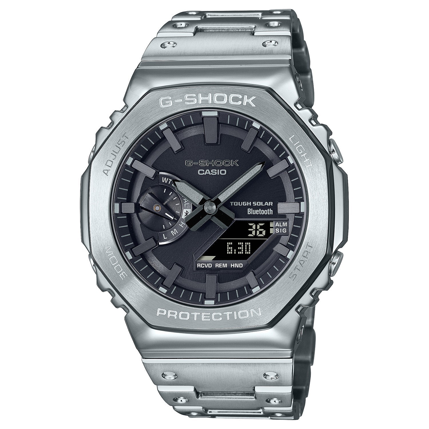Casio G-Shock 2100 Full Metal Silver GMB2100D-1A