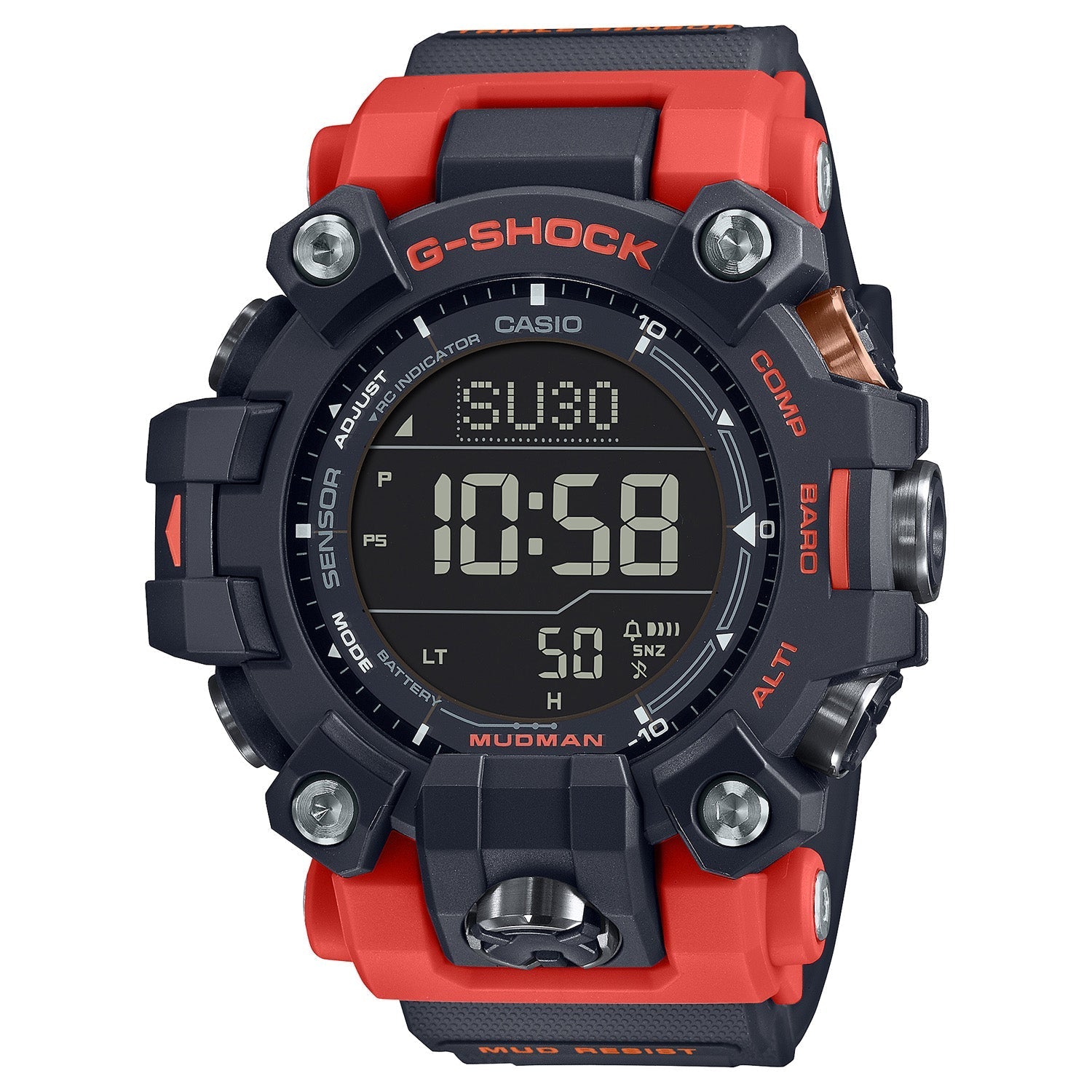 Casio G-Shock 9500 Black Red GW9500-1A4