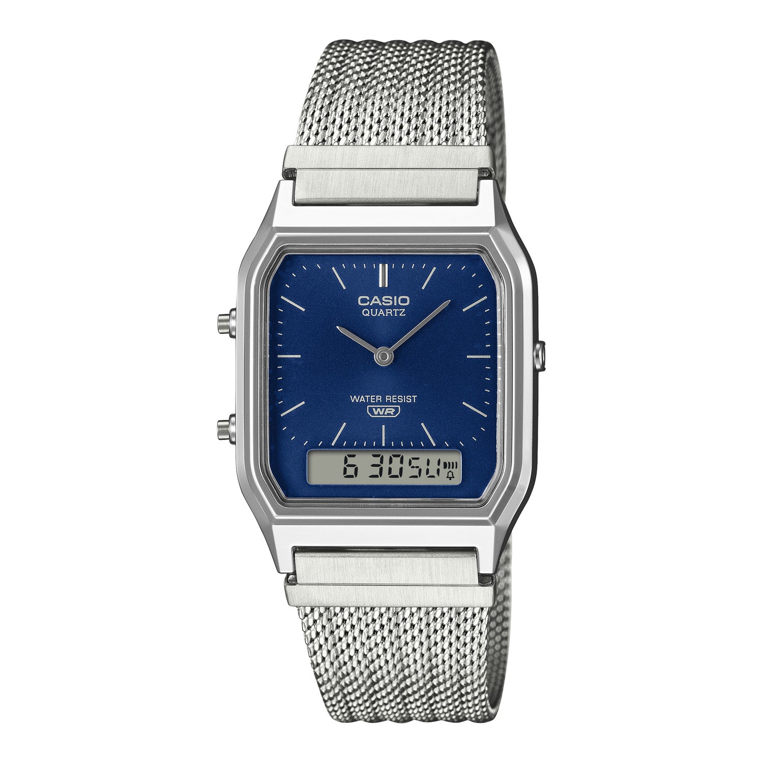 Casio Vintage Silver AQ230EM-2A