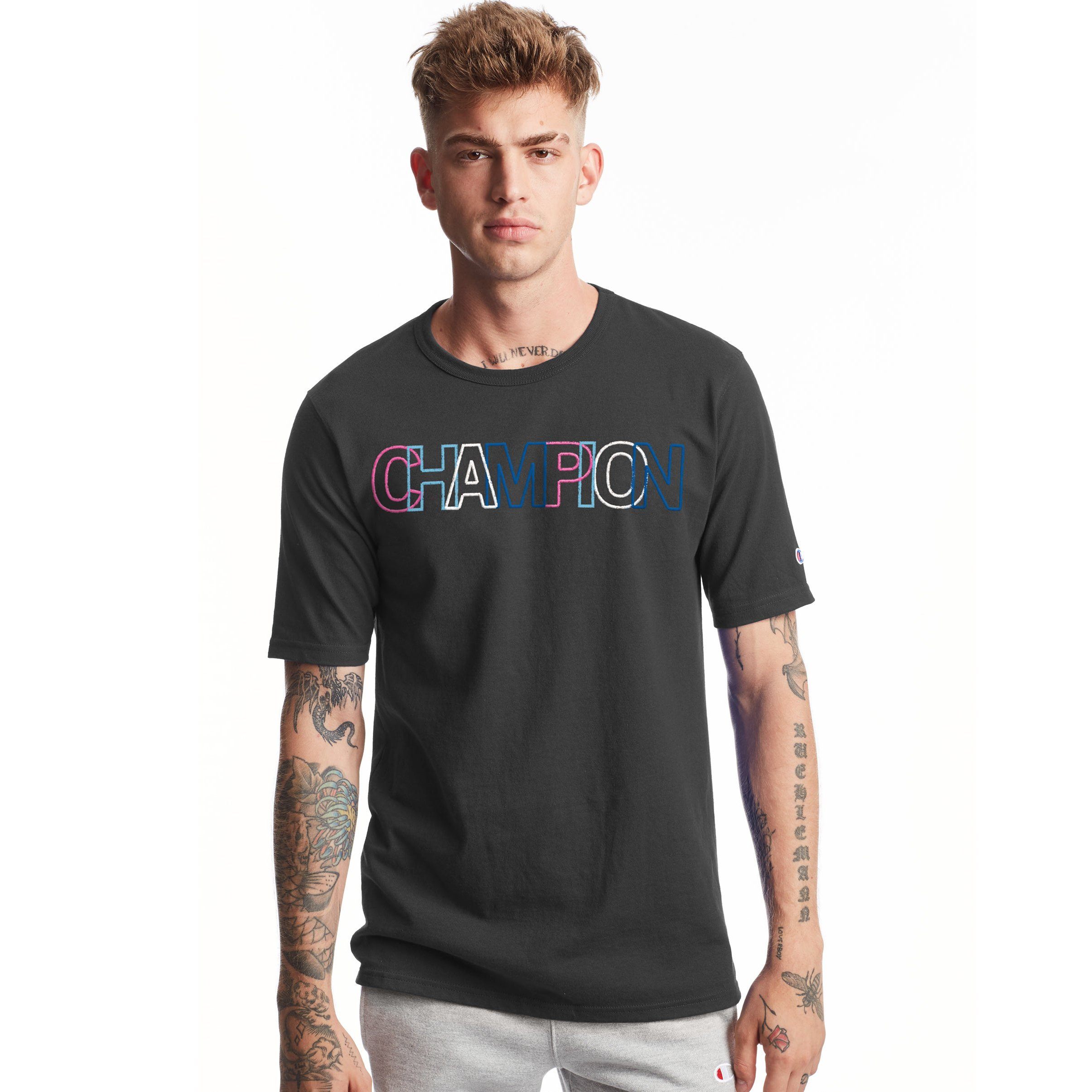 Champion Heritage Short Sleeve Black Men T1919G-550774-BKC