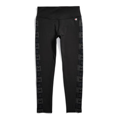 Champion High Rise Tight Jocktag Taping Black Women ML142J-550308-003