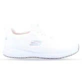 Men's Wide Fit Skechers 200051EC Squad Sr Myton Trainers - White