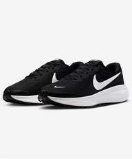 Men's Wide Fit Nike HQ1996-001 Revolution 8 Running Trainers