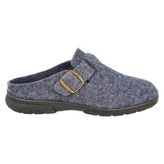 Men's Wide Fit DB Skyfall Mule Buckle Slippers