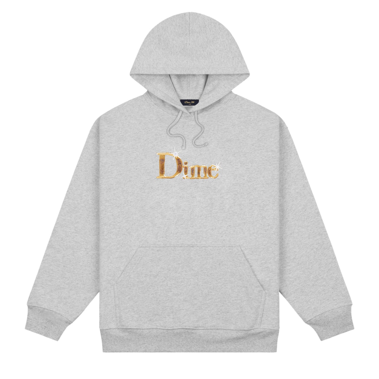 Dime Classic Shiny Hoodie Heather Gray