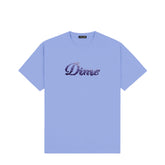 Dime Cursive Cloud T-Shirt Light Indigo