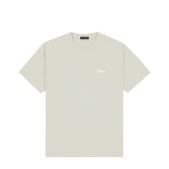 Dime Cursive Small Logo T-Shirt Charcoal Moss