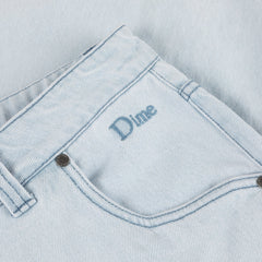 Dime Men Classic Baggy Denim Pants Light Washed