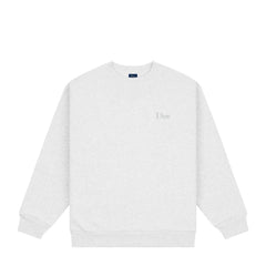 Dime Men Classic Small Logo Crewneck Ash