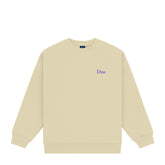 Dime Men Classic Small Logo Crewneck Light Moss