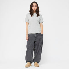 Dime Men Classic Small Logo T-Shirt Heather Gray