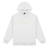 Dime Men Cursive Logo Hoodie Ash