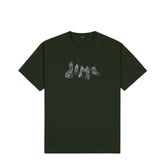 Dime Men Topo T-Shirt Forest Green